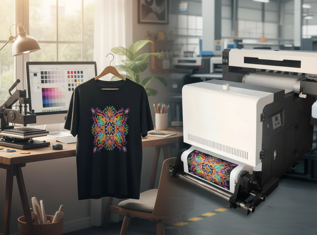 Equipo de trabajo en DTF Print Studio